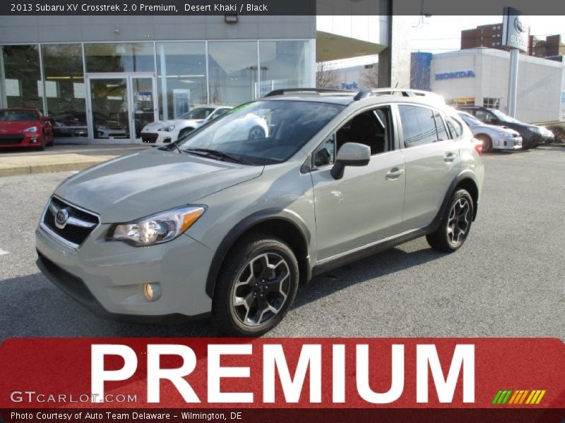 Desert Khaki / Black 2013 Subaru XV Crosstrek 2.0 Premium