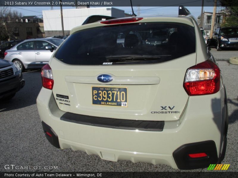 Desert Khaki / Black 2013 Subaru XV Crosstrek 2.0 Premium