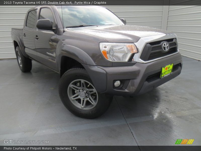 Pyrite Mica / Graphite 2013 Toyota Tacoma V6 SR5 Double Cab 4x4