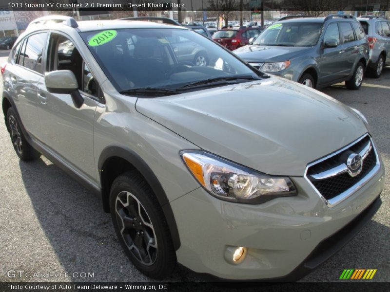 Desert Khaki / Black 2013 Subaru XV Crosstrek 2.0 Premium