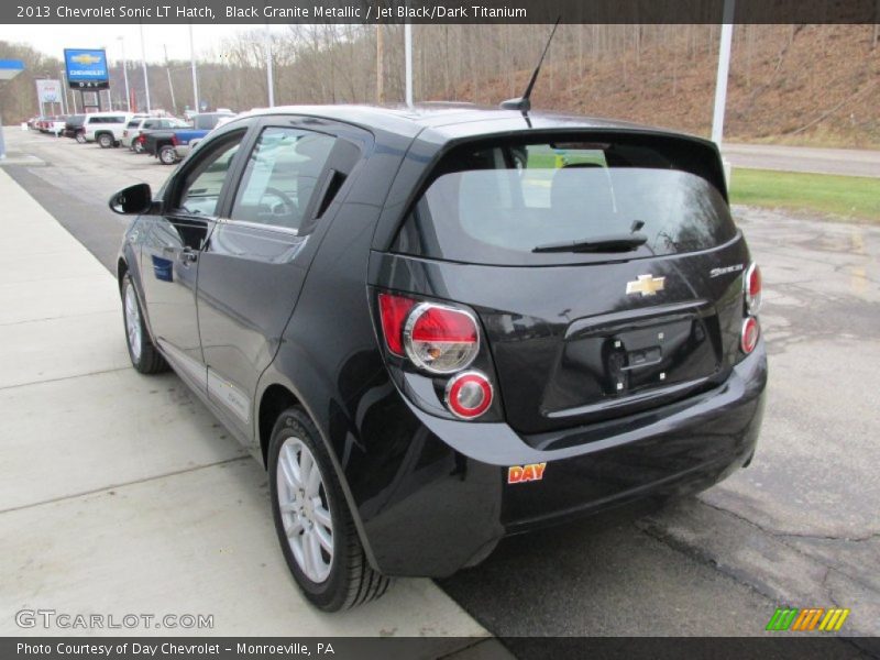 Black Granite Metallic / Jet Black/Dark Titanium 2013 Chevrolet Sonic LT Hatch
