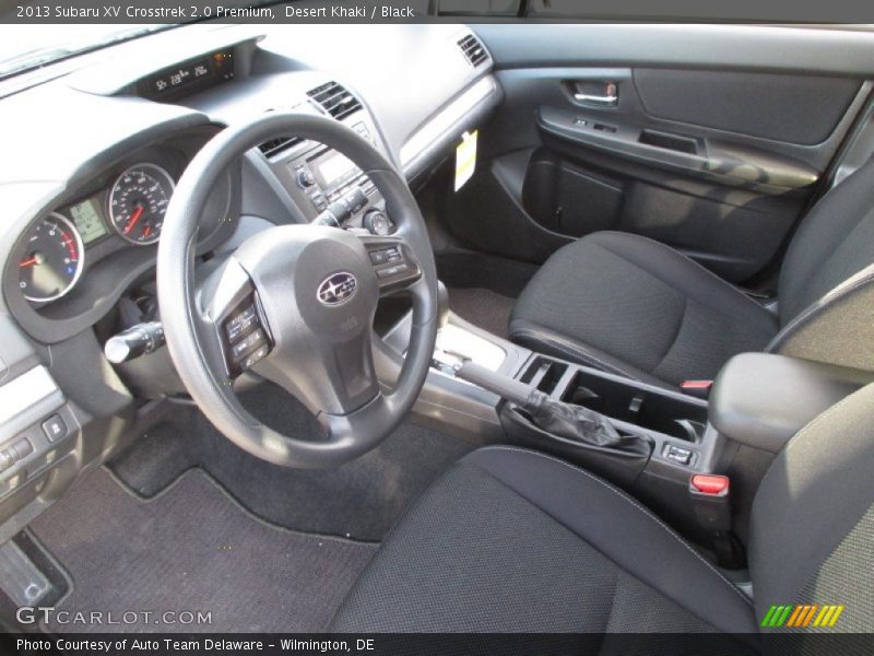 Desert Khaki / Black 2013 Subaru XV Crosstrek 2.0 Premium