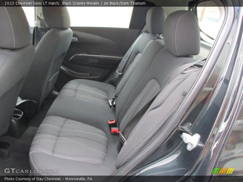 Rear Seat of 2013 Sonic LT Hatch