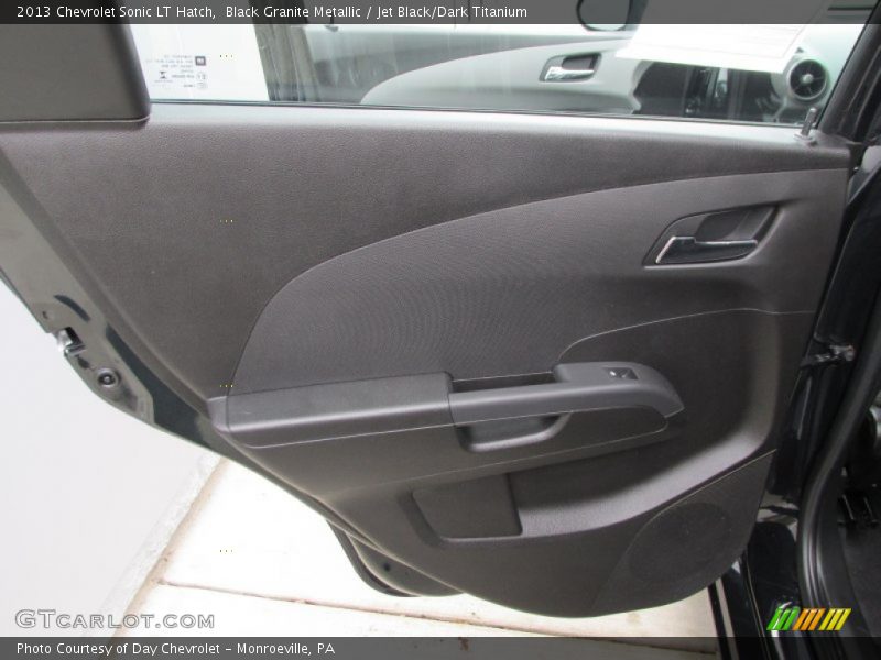 Black Granite Metallic / Jet Black/Dark Titanium 2013 Chevrolet Sonic LT Hatch