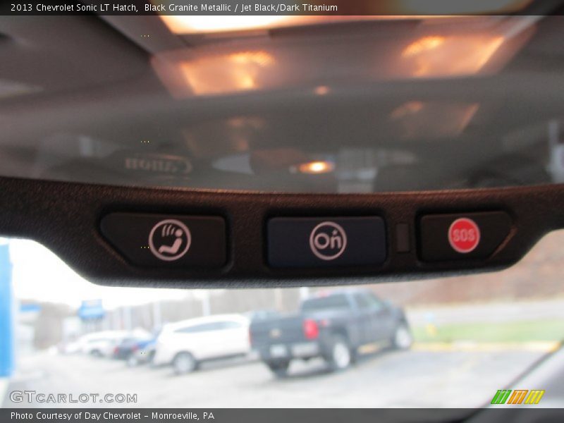 Black Granite Metallic / Jet Black/Dark Titanium 2013 Chevrolet Sonic LT Hatch
