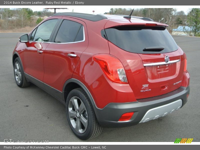 Ruby Red Metallic / Ebony 2014 Buick Encore Leather