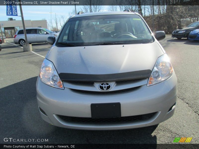 Silver Shadow Pearl / Stone 2009 Toyota Sienna CE
