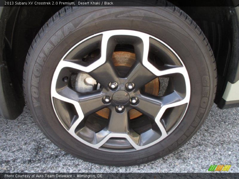 Desert Khaki / Black 2013 Subaru XV Crosstrek 2.0 Premium