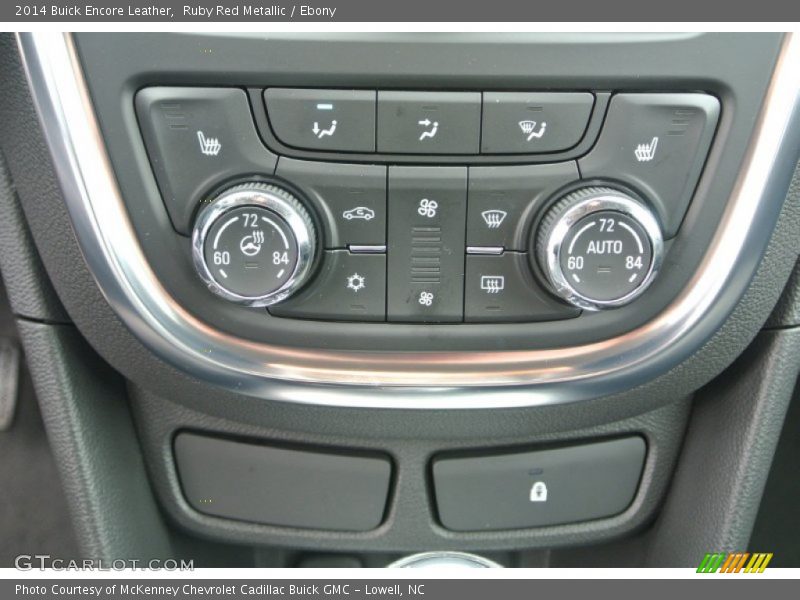 Controls of 2014 Encore Leather