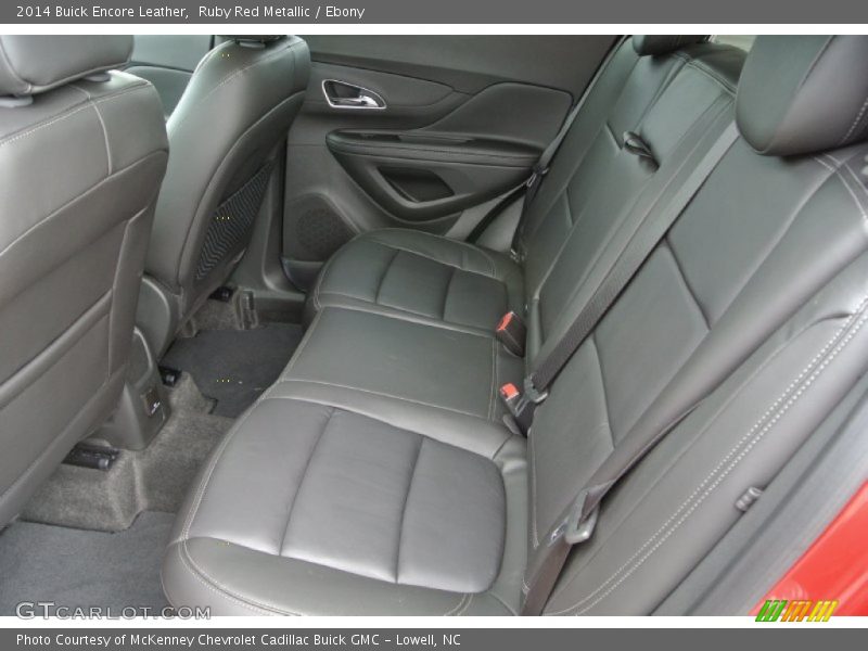 Rear Seat of 2014 Encore Leather