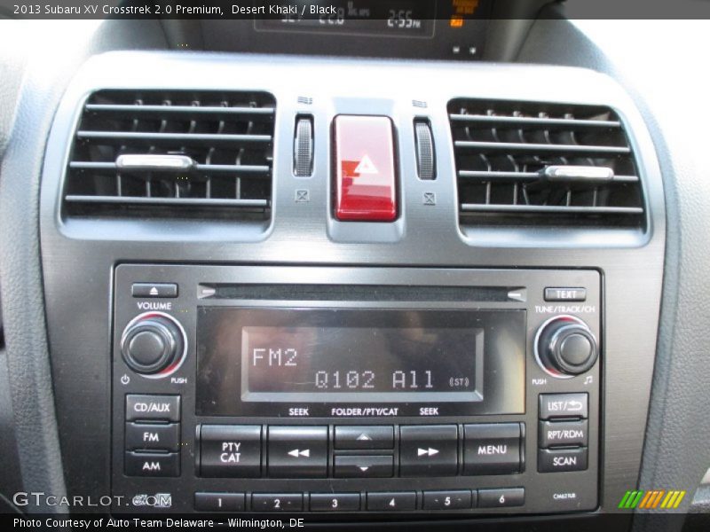 Desert Khaki / Black 2013 Subaru XV Crosstrek 2.0 Premium