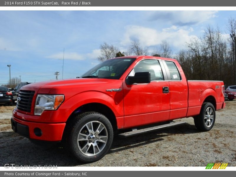 Front 3/4 View of 2014 F150 STX SuperCab