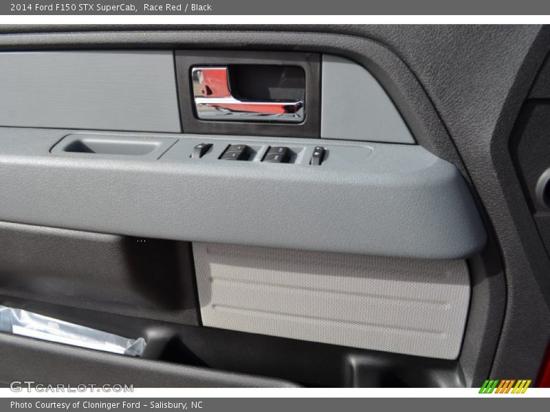 Race Red / Black 2014 Ford F150 STX SuperCab
