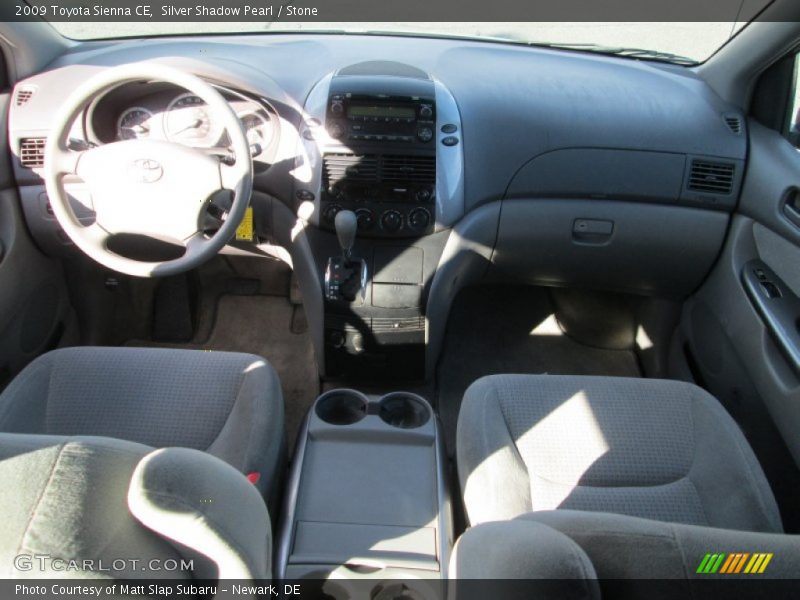 Silver Shadow Pearl / Stone 2009 Toyota Sienna CE