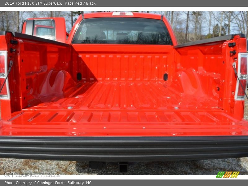 Race Red / Black 2014 Ford F150 STX SuperCab