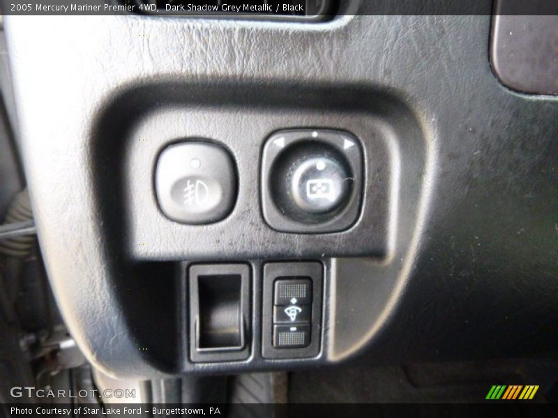 Controls of 2005 Mariner Premier 4WD