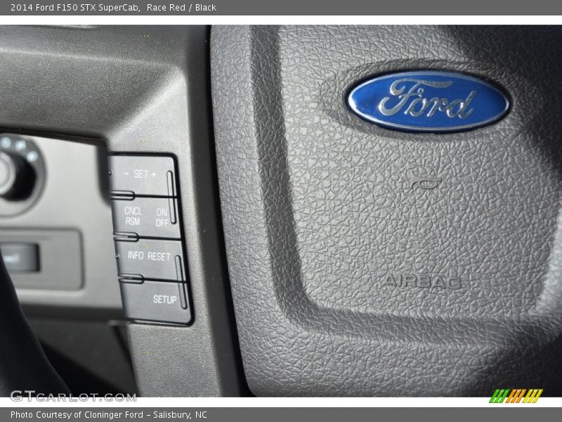 Race Red / Black 2014 Ford F150 STX SuperCab