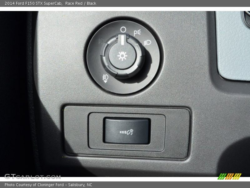 Race Red / Black 2014 Ford F150 STX SuperCab