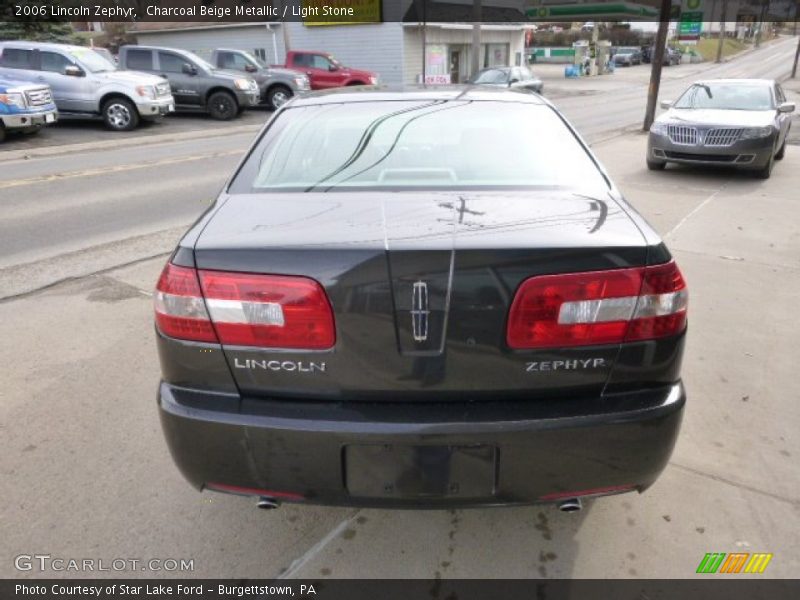 Charcoal Beige Metallic / Light Stone 2006 Lincoln Zephyr