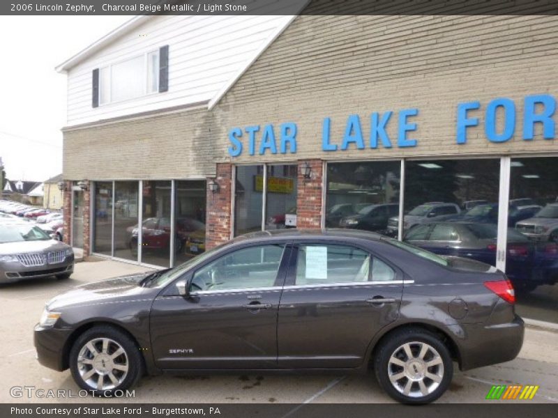 Charcoal Beige Metallic / Light Stone 2006 Lincoln Zephyr