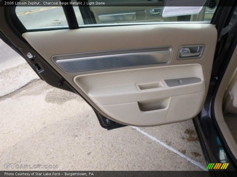 Charcoal Beige Metallic / Light Stone 2006 Lincoln Zephyr