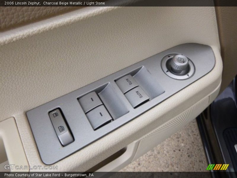 Charcoal Beige Metallic / Light Stone 2006 Lincoln Zephyr