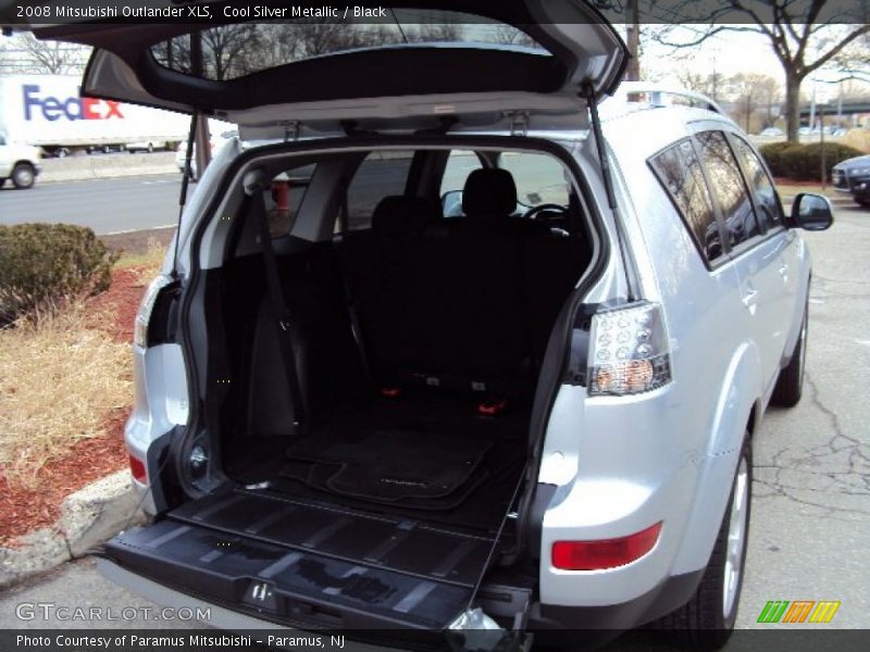 Cool Silver Metallic / Black 2008 Mitsubishi Outlander XLS