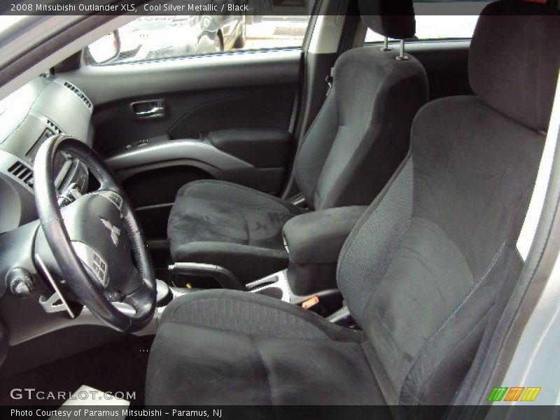 Cool Silver Metallic / Black 2008 Mitsubishi Outlander XLS