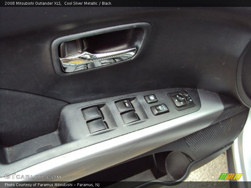 Cool Silver Metallic / Black 2008 Mitsubishi Outlander XLS