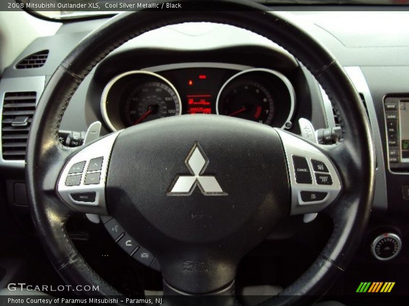 Cool Silver Metallic / Black 2008 Mitsubishi Outlander XLS