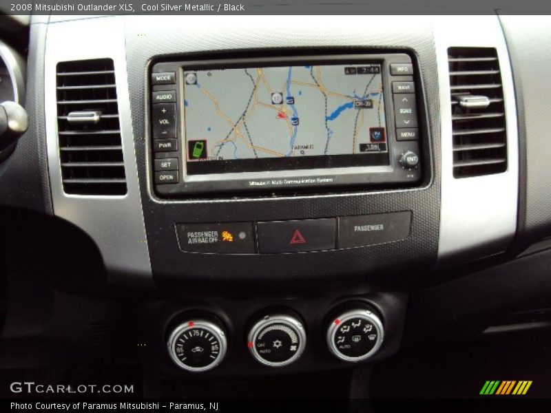 Cool Silver Metallic / Black 2008 Mitsubishi Outlander XLS