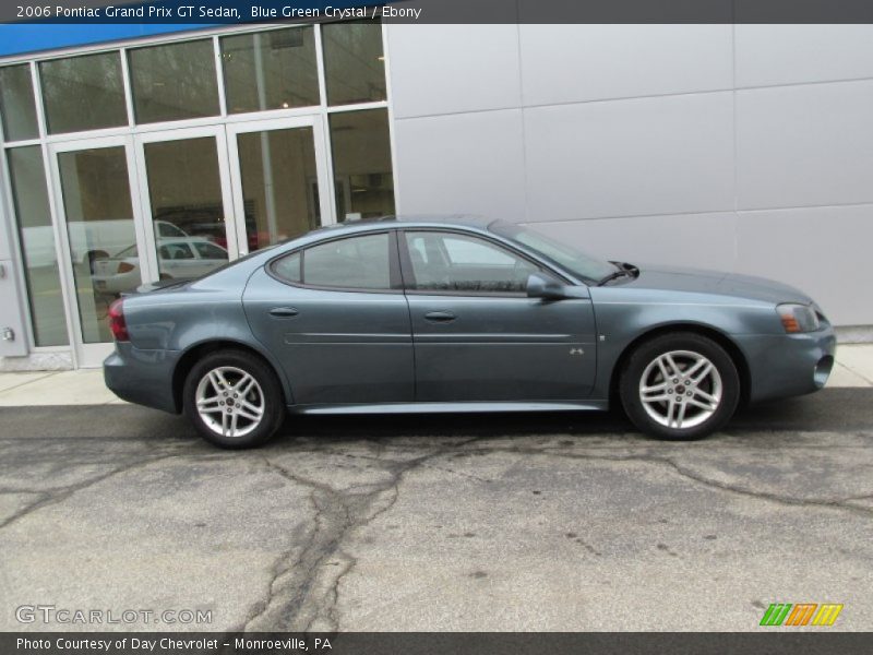 Blue Green Crystal / Ebony 2006 Pontiac Grand Prix GT Sedan