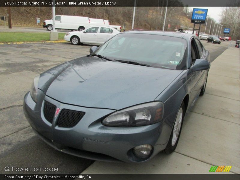 Blue Green Crystal / Ebony 2006 Pontiac Grand Prix GT Sedan