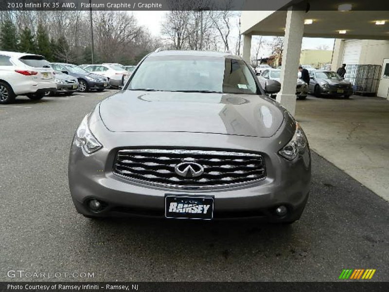 Platinum Graphite / Graphite 2010 Infiniti FX 35 AWD