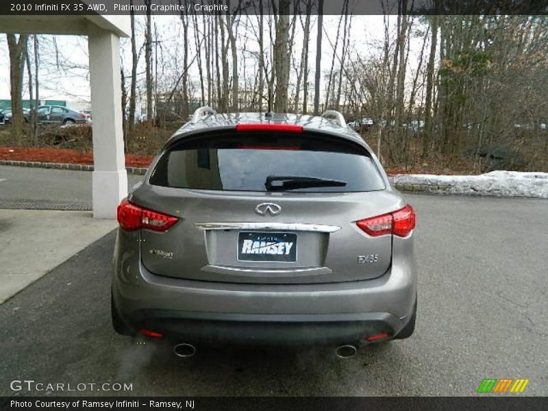 Platinum Graphite / Graphite 2010 Infiniti FX 35 AWD