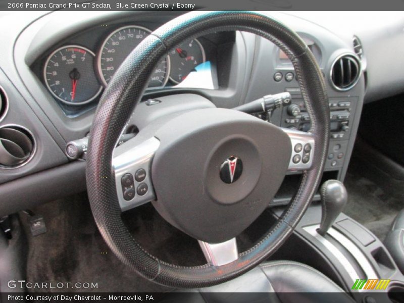 Blue Green Crystal / Ebony 2006 Pontiac Grand Prix GT Sedan