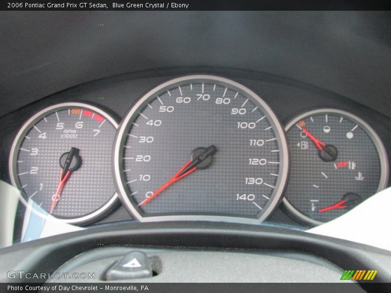 Blue Green Crystal / Ebony 2006 Pontiac Grand Prix GT Sedan