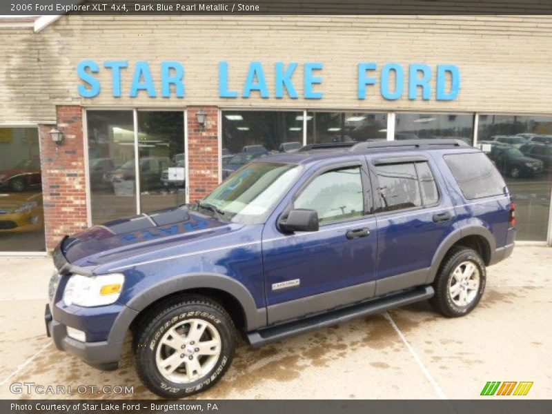 Dark Blue Pearl Metallic / Stone 2006 Ford Explorer XLT 4x4