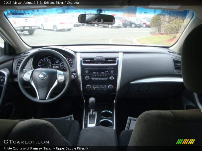 Brilliant Silver / Charcoal 2013 Nissan Altima 2.5 S