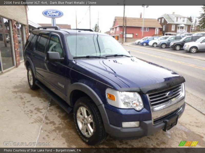 Dark Blue Pearl Metallic / Stone 2006 Ford Explorer XLT 4x4