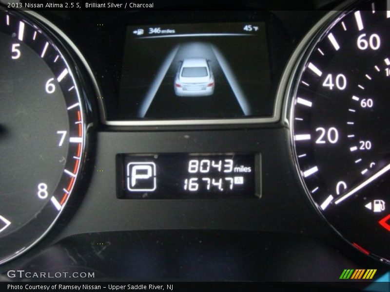 Brilliant Silver / Charcoal 2013 Nissan Altima 2.5 S