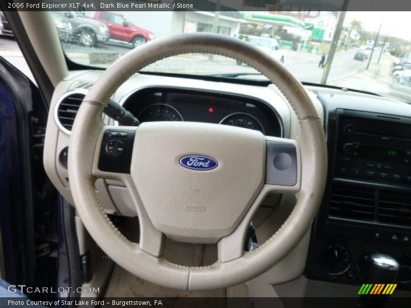 Dark Blue Pearl Metallic / Stone 2006 Ford Explorer XLT 4x4