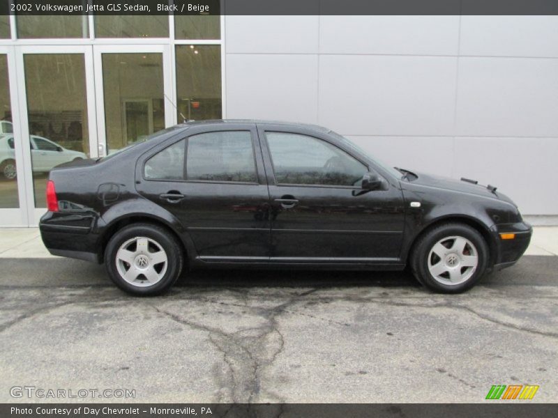 Black / Beige 2002 Volkswagen Jetta GLS Sedan