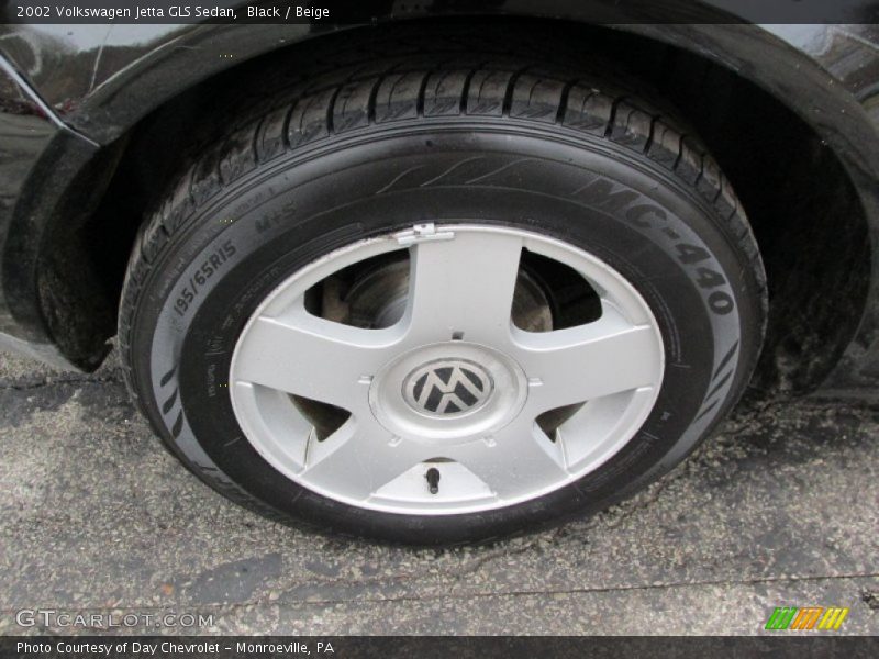 Black / Beige 2002 Volkswagen Jetta GLS Sedan