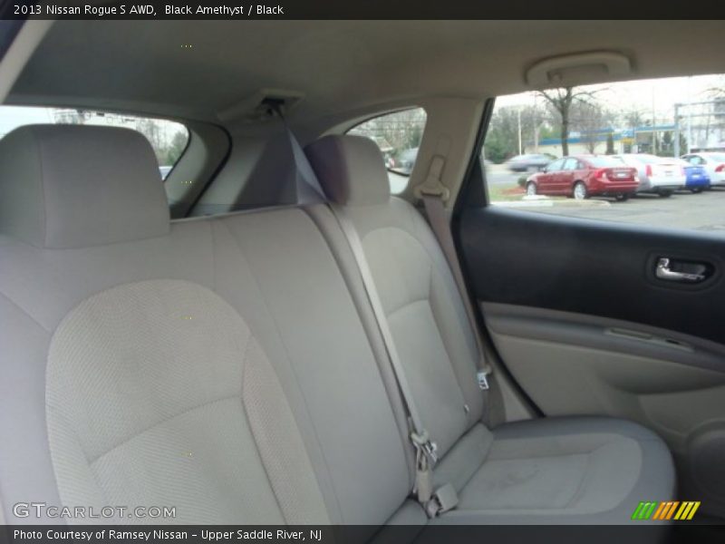 Black Amethyst / Black 2013 Nissan Rogue S AWD