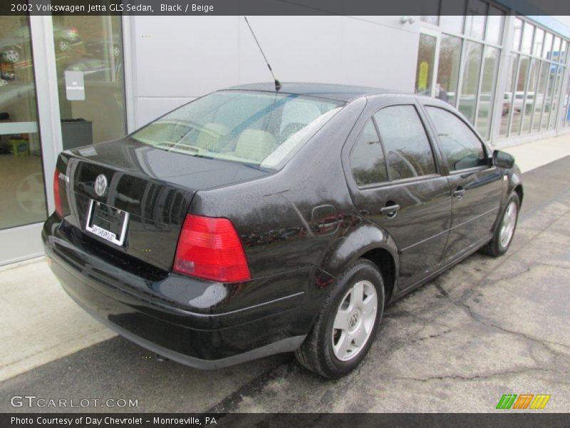 Black / Beige 2002 Volkswagen Jetta GLS Sedan