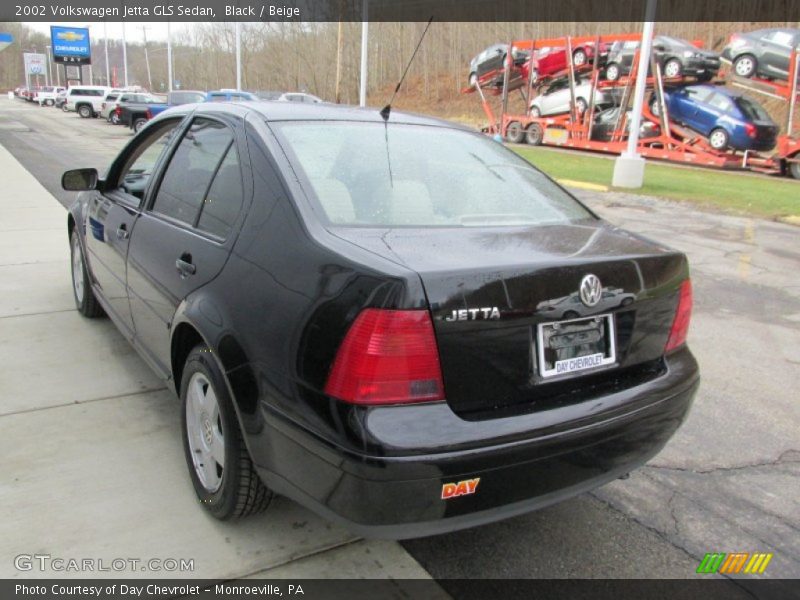 Black / Beige 2002 Volkswagen Jetta GLS Sedan