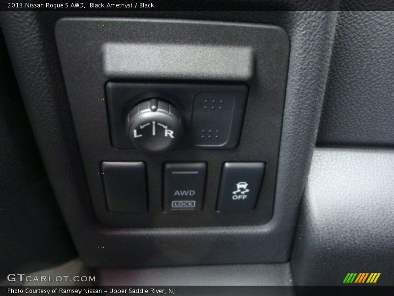 Black Amethyst / Black 2013 Nissan Rogue S AWD