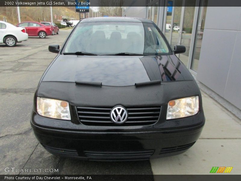 Black / Beige 2002 Volkswagen Jetta GLS Sedan