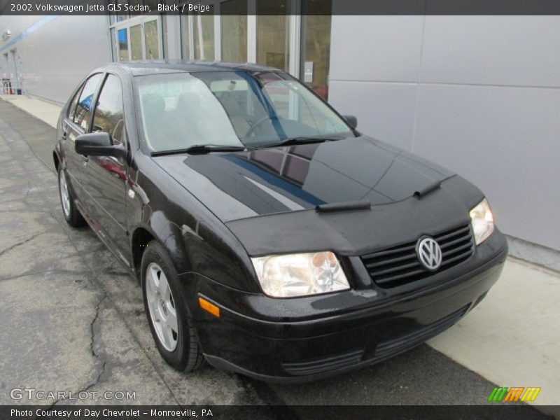 Black / Beige 2002 Volkswagen Jetta GLS Sedan